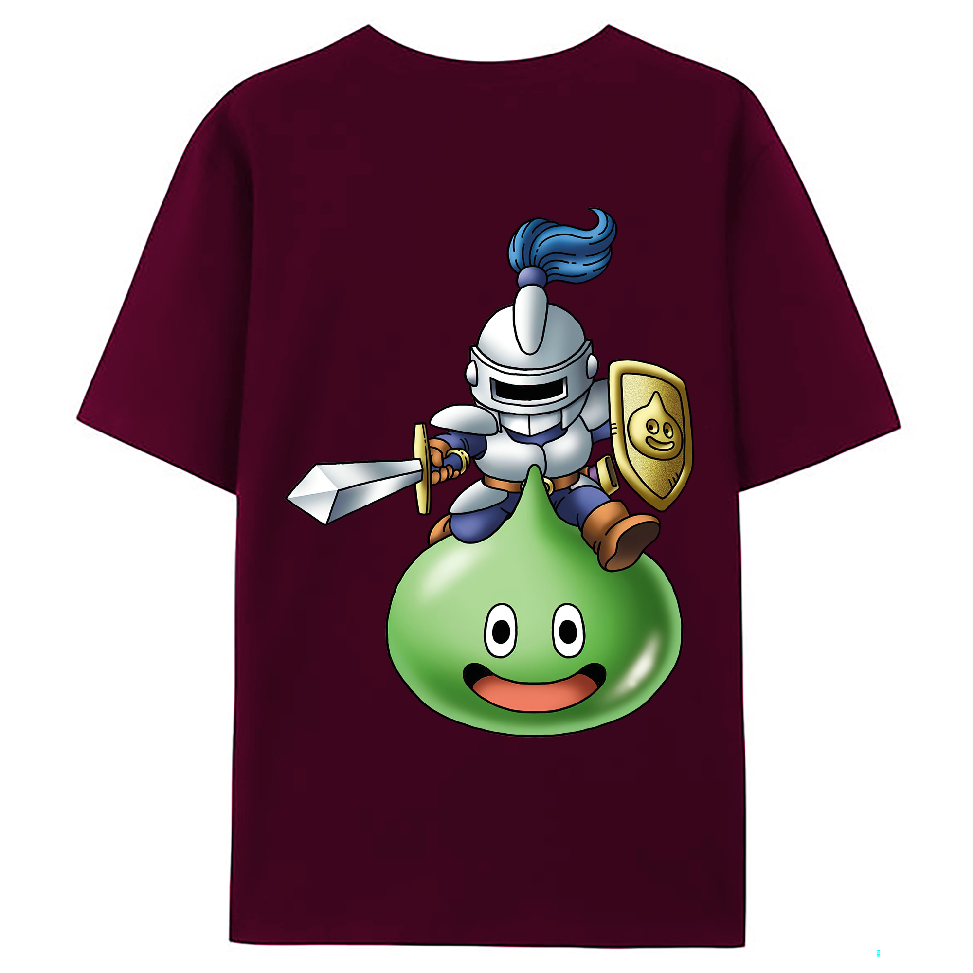 （画像用） ドラゴンクエスト Doragon Kuesuto Dragon Quest レディース半袖Tシャツ(バックプリント)